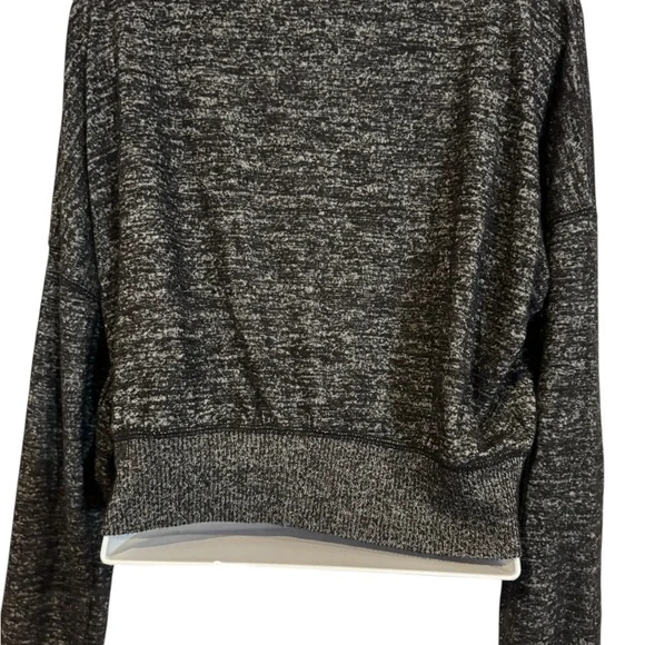 Victoria's Secret Charcoal Knit Top - Picture 2 of 4